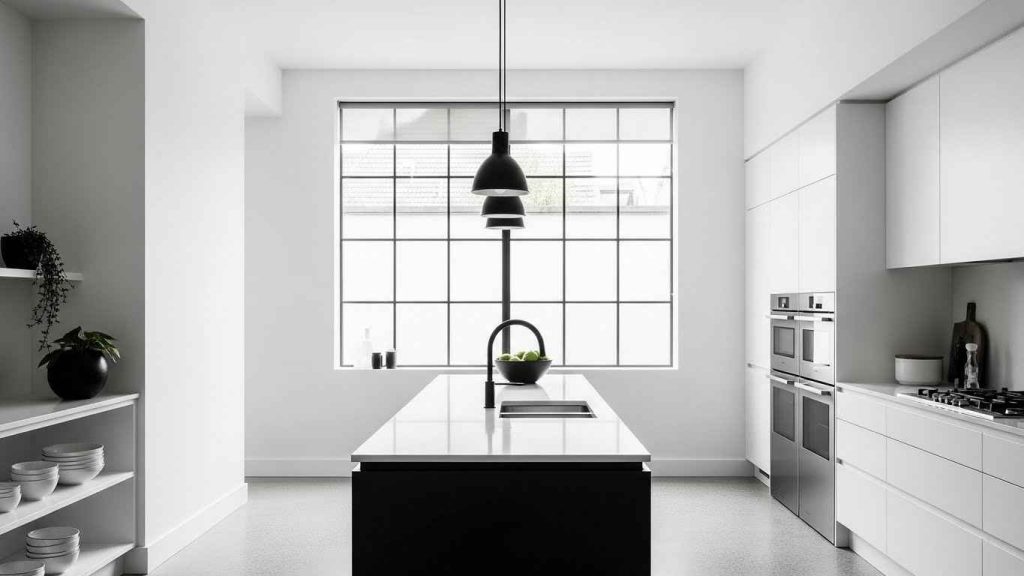 Minimalist Black-and-White Frames