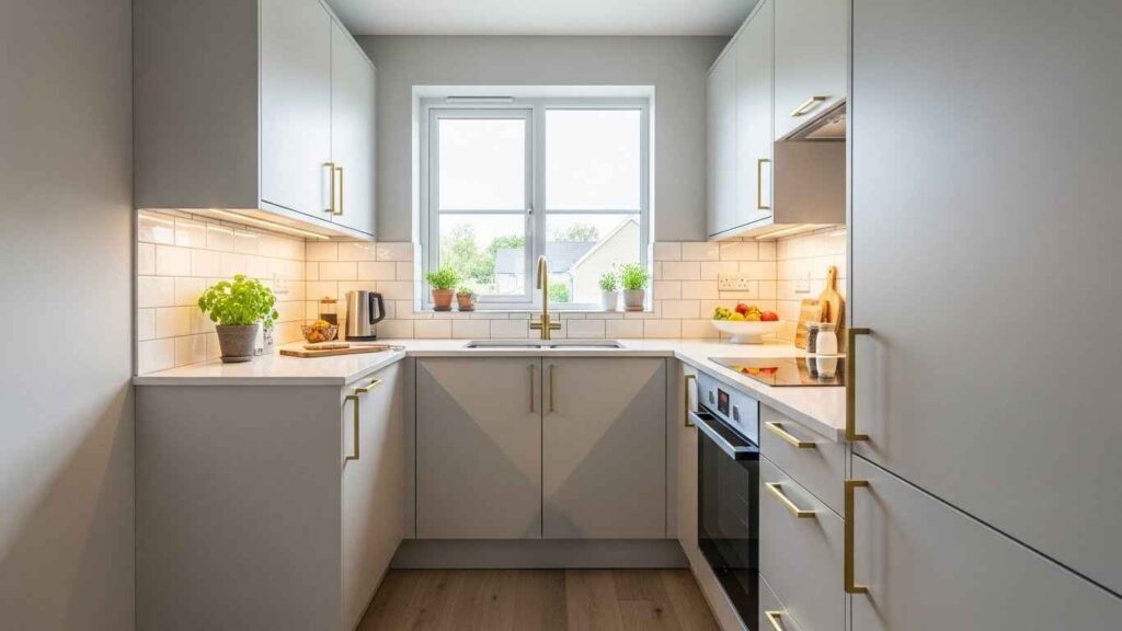 Minimalist Brass Pull Handles