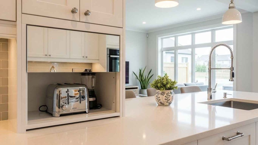 Mirrored Appliance Garages