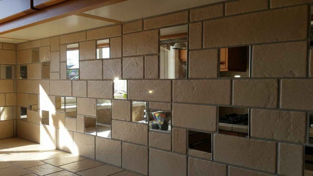 Mirrored Backsplash Insets
