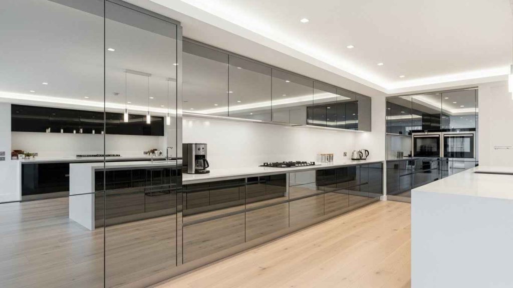 Mirrored Cabinet Fronts & Doors