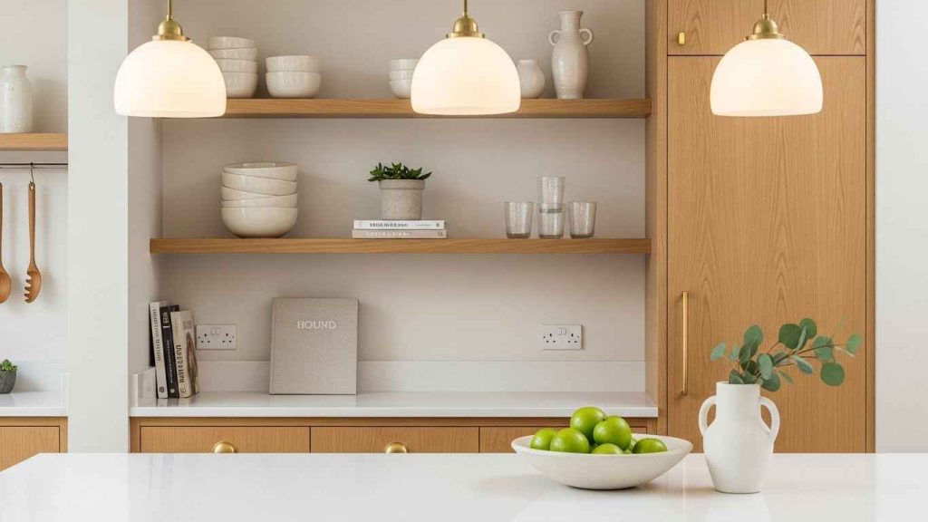 Mix of Open & Closed Storage