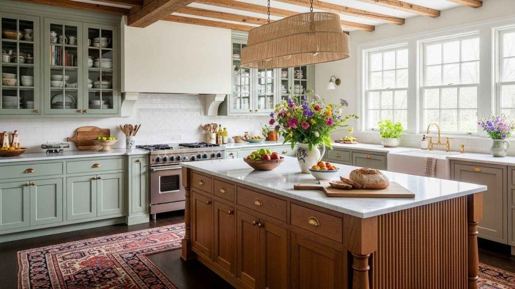 Mixed-Shape Cabinet Combinations
