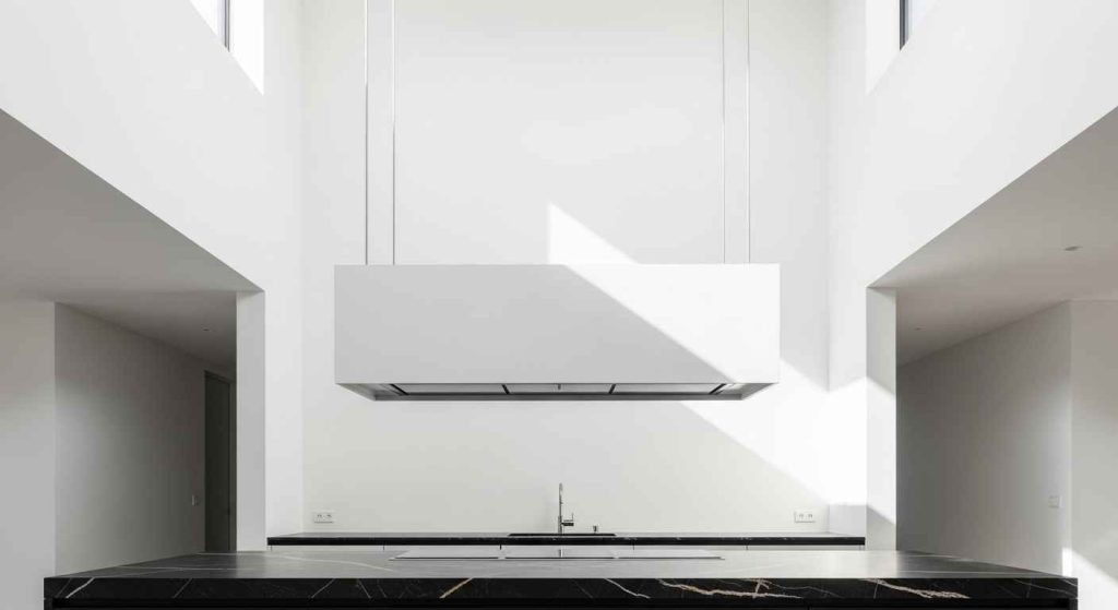 Modern Ceiling-Mounted Canopy Hoods