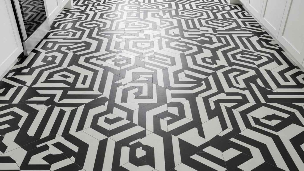 Modern Geometric Cement Tiles