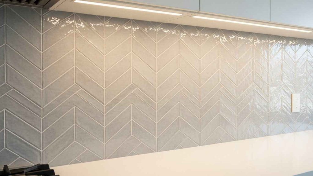 Modern Herringbone Hexagon Twist