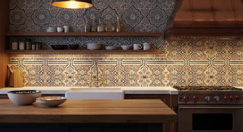 Moroccan-Inspired Backsplash Patterns