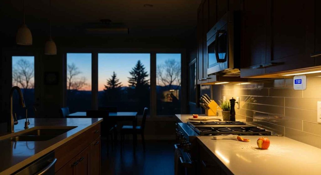 Motion-Sensor Kitchen Lighting