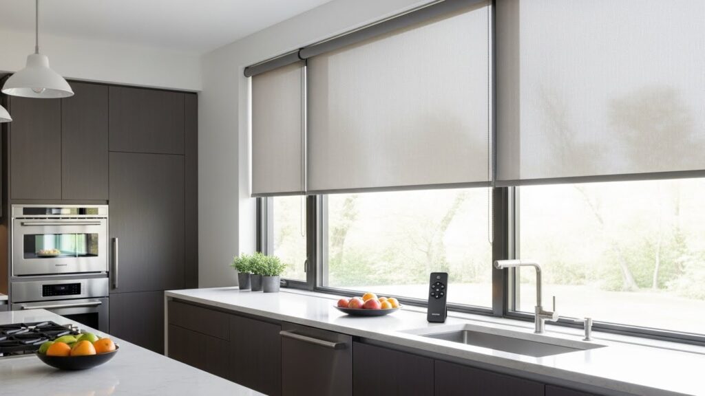 Motorized Blinds for High-Tech Control