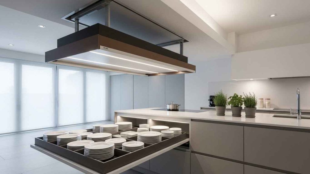 Motorized Overhead Cabinet Lifts