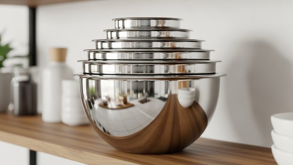 Nest Your Mixing Bowls to Save Space