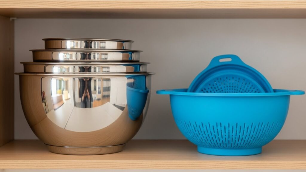 Nesting Bowls & Collapsible Colanders