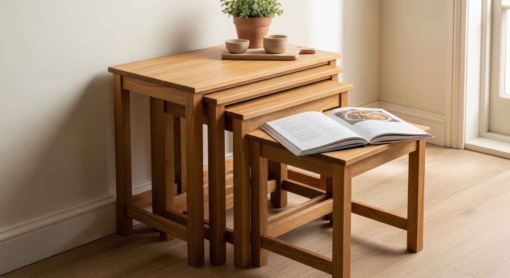 Nesting Tables for Compact Storage