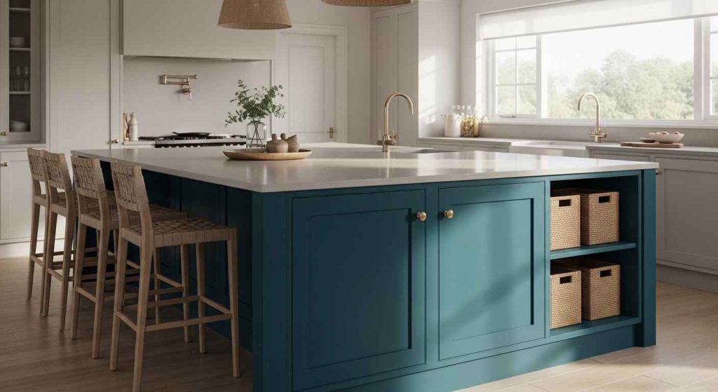 Oceanic Teal for a Serene Escape