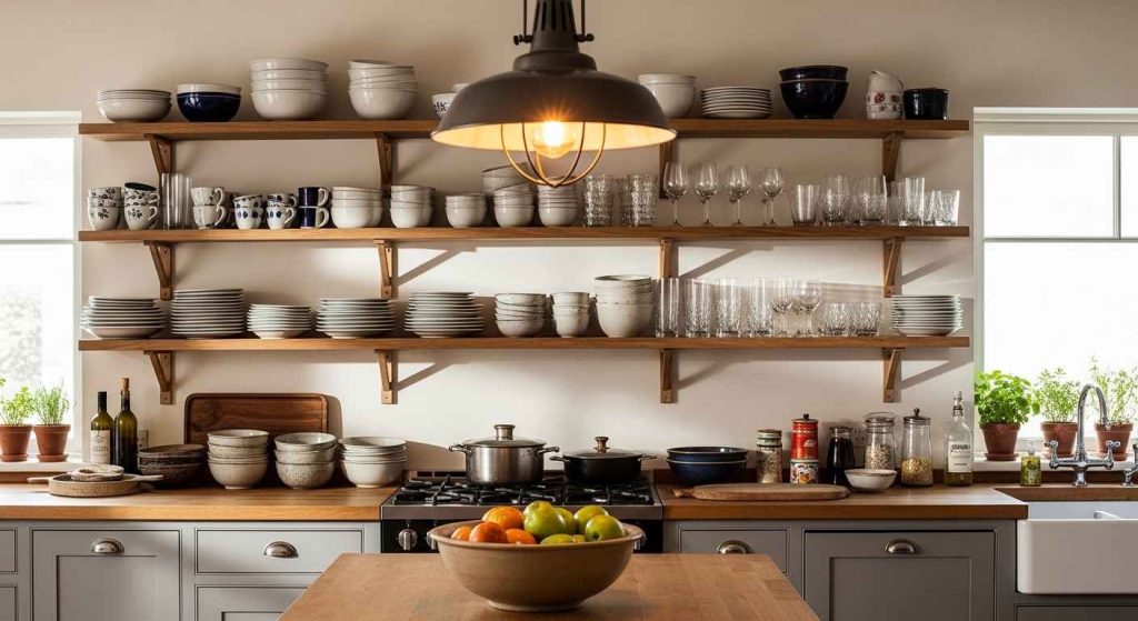 Open Shelving & Display Aesthetics