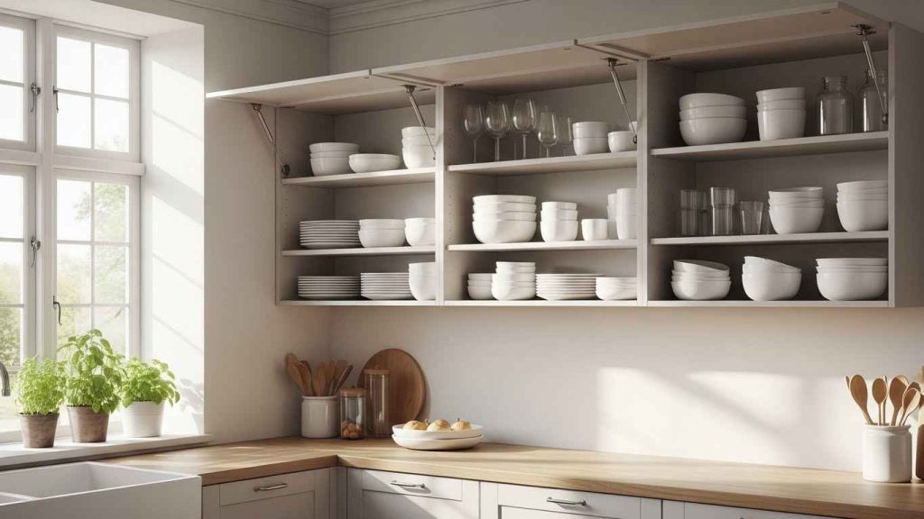 Open Shelving Illusion