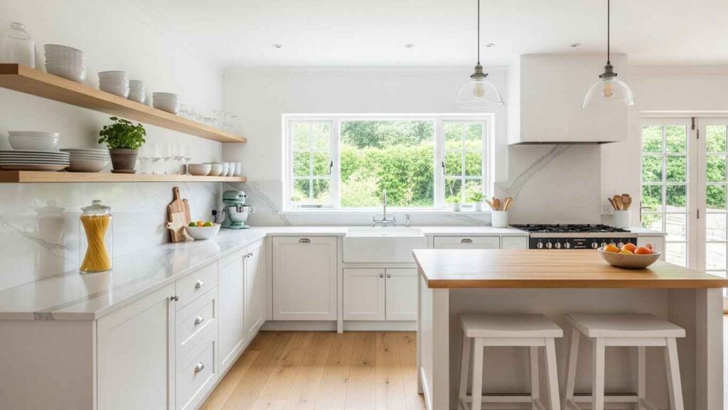 Open Shelving Lightness