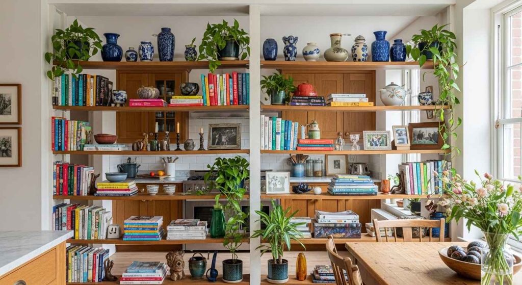 Open Shelving Room Dividers