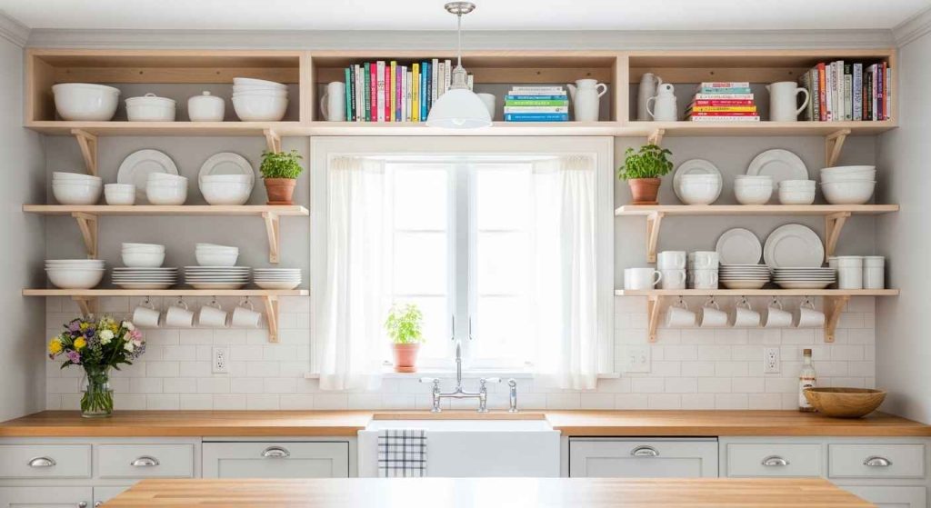 Open Shelving Transition