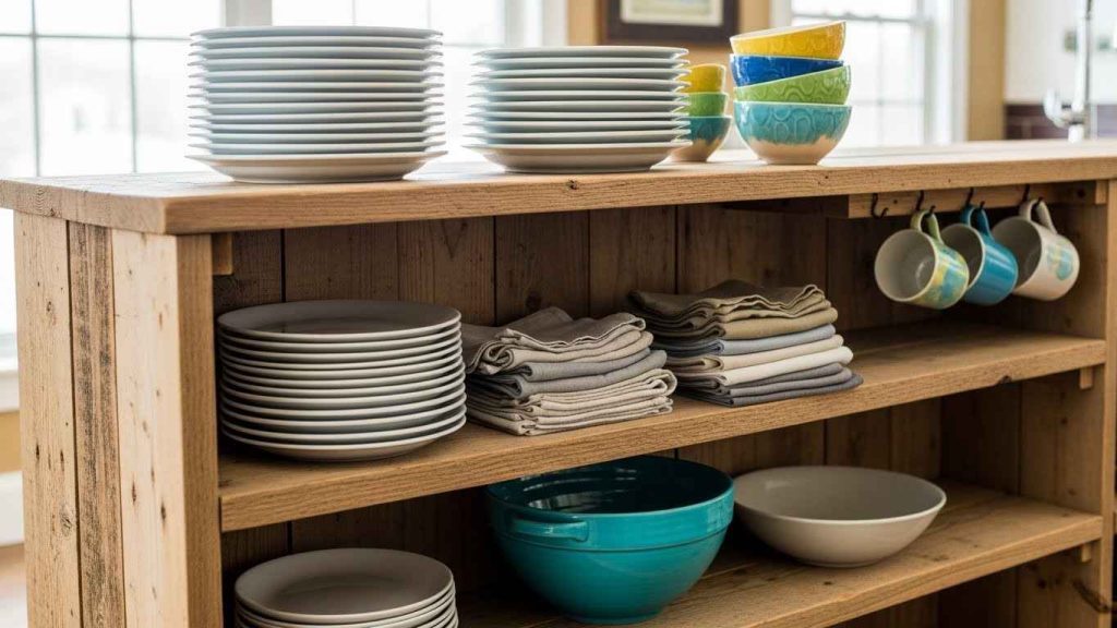 Open Shelving for Daily Essentials