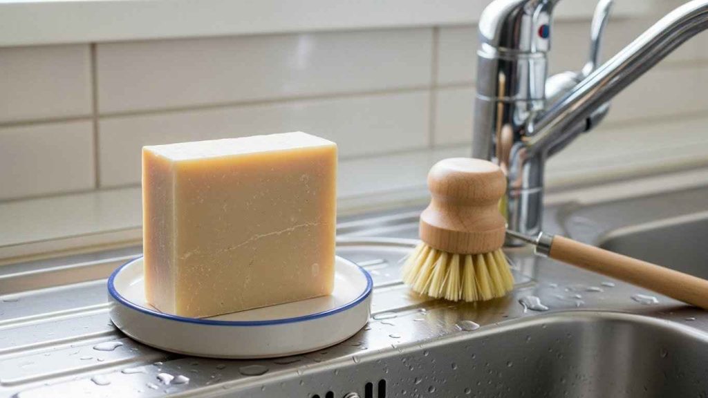 Opt for Solid Dish Soap & Cleaners