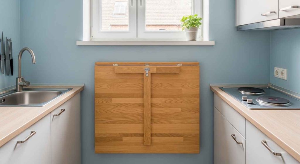 Opt for a Fold-Down Dining Table