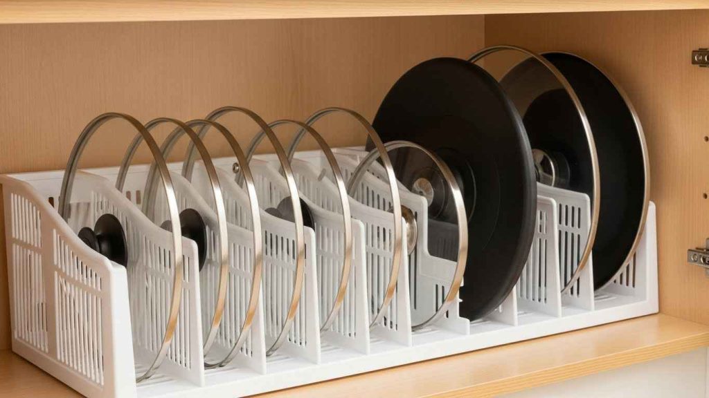Organize Lids with a File Sorter