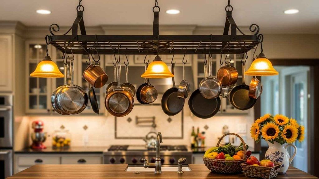 Organize Pots with a DIY Rack