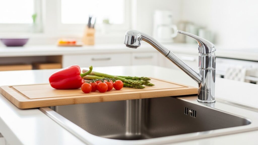 Over-the-Sink Cutting Board