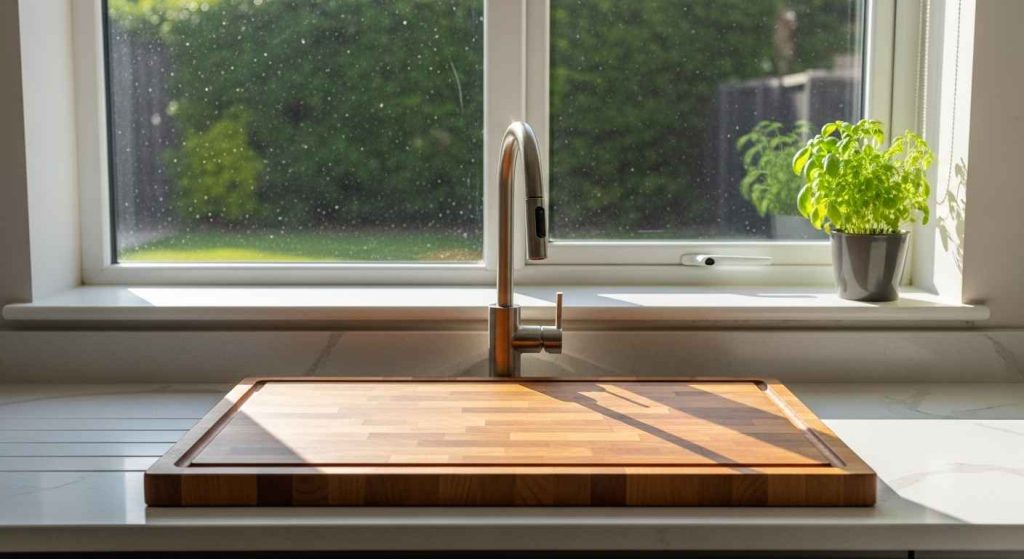 Over-the-Sink Cutting Board