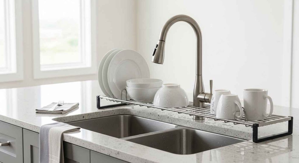 Over-the-Sink Drying Rack
