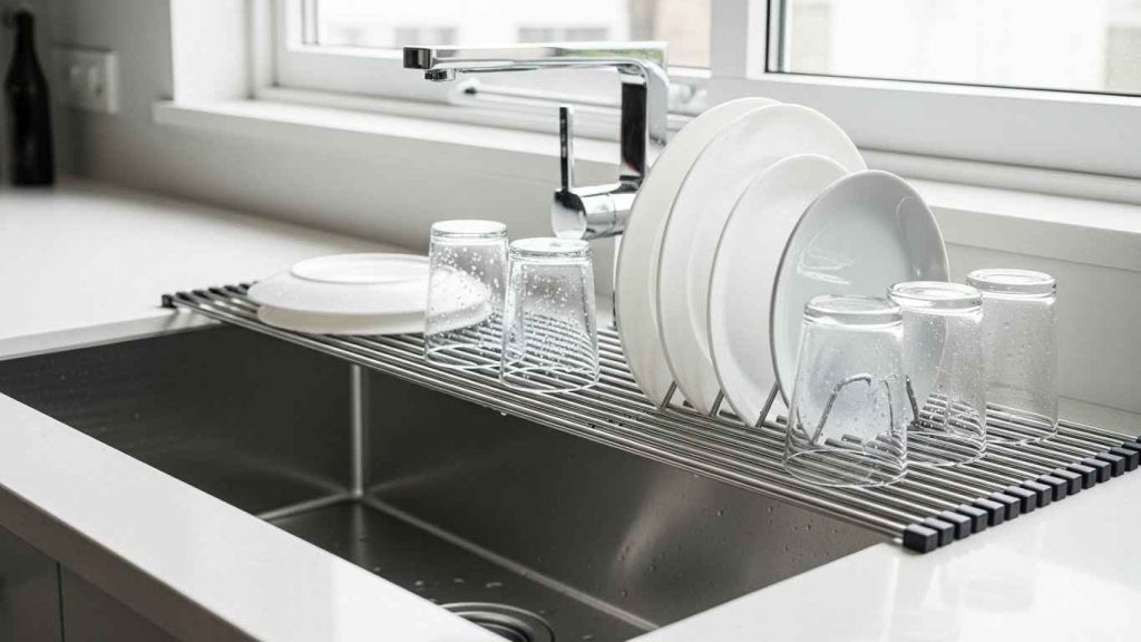 Over-the-Sink Drying Rack