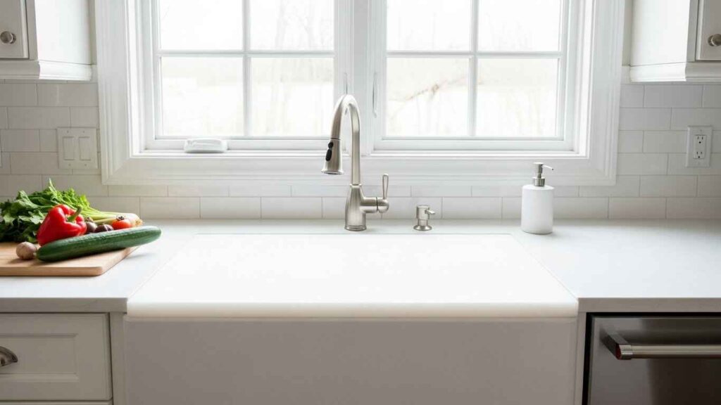 Over-the-Sink White Cutting Boards