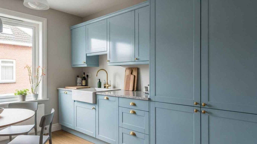 Paint Your Tiny Kitchen Cabinets
