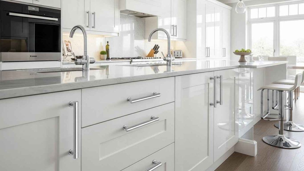 Pairing with Polished Chrome Hardware