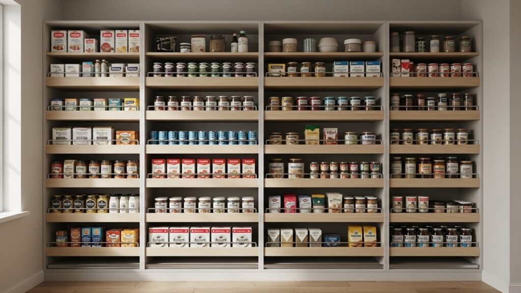 Pantry Sliders for Deep Cabinets