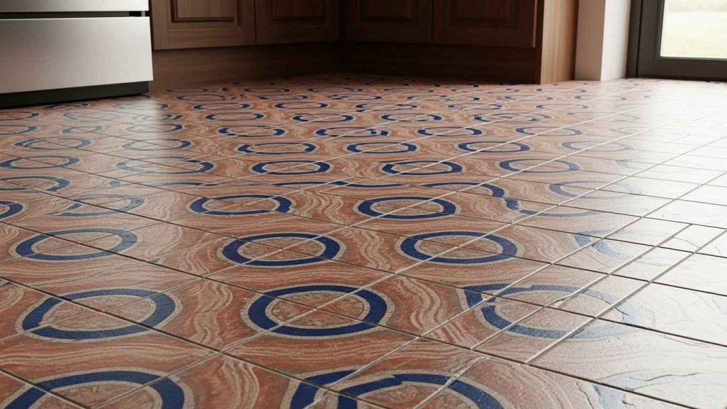 Patterned Encaustic Concrete Tiles