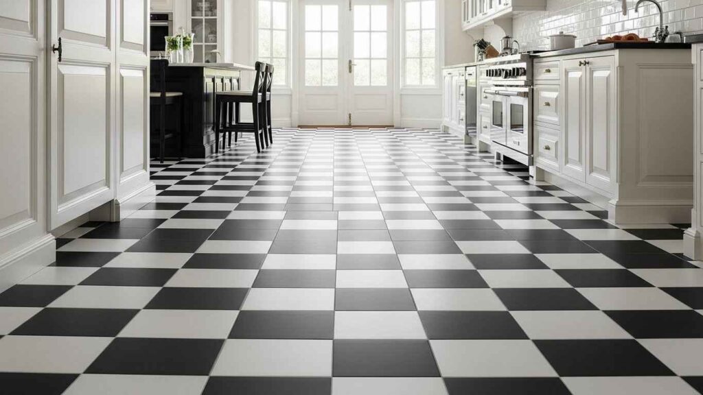 Patterned Floor Tile Personality