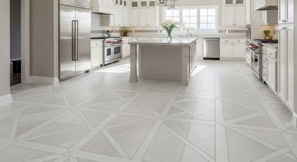 Patterned LVT for a Focal Point