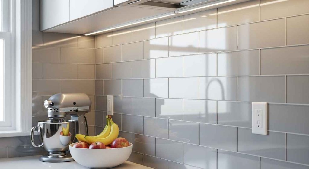 Peel-and-Stick Tile Backsplash