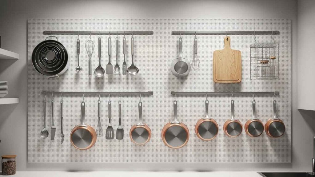 Pegboard Command Center