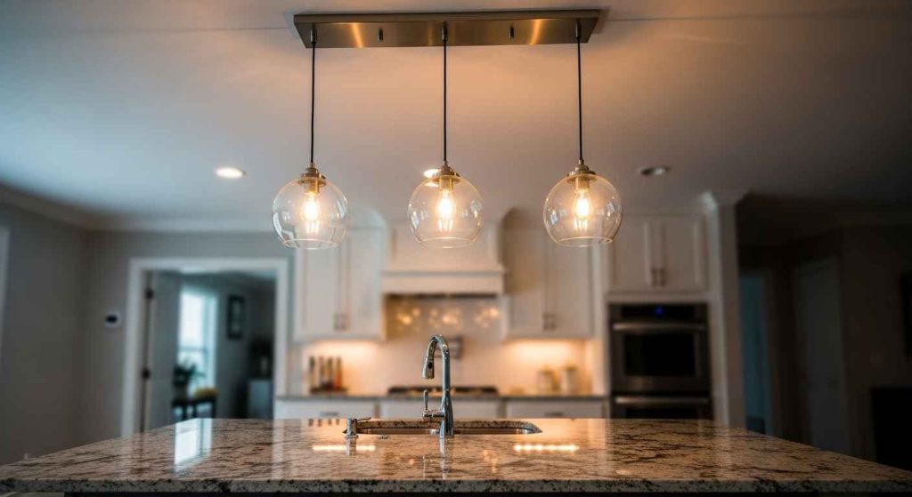 Pendant Lighting with Cottage Flair