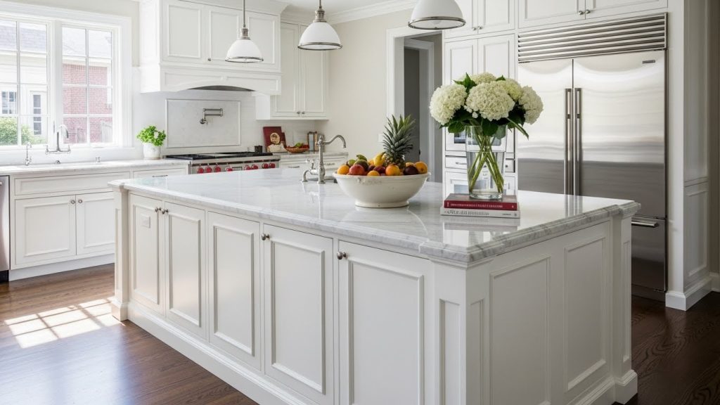 Picture Frame Molding on Islands