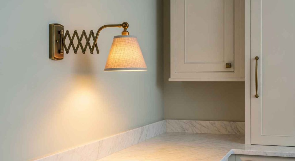 Plug-In Swing-Arm Sconces