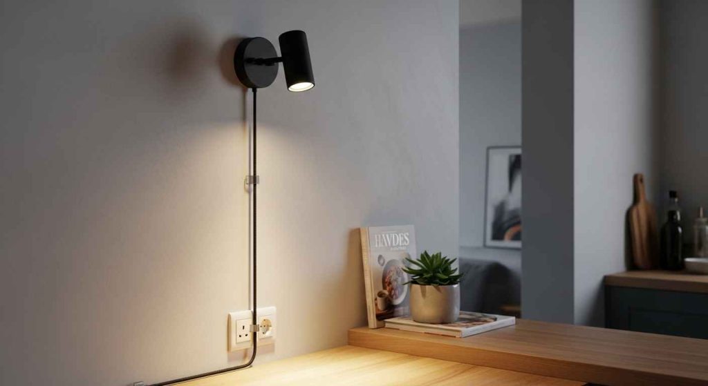 Plug-In Wall Sconces for Renters