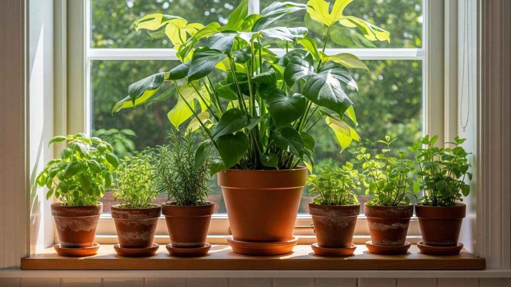 Pops of Life with Indoor Greenery