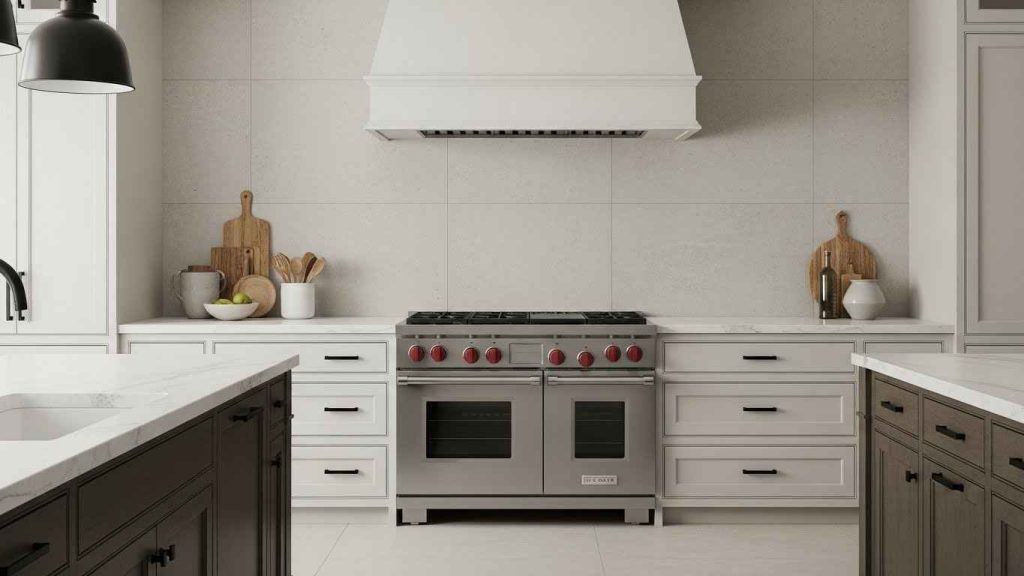 Porcelain Slab Backsplash Perfection
