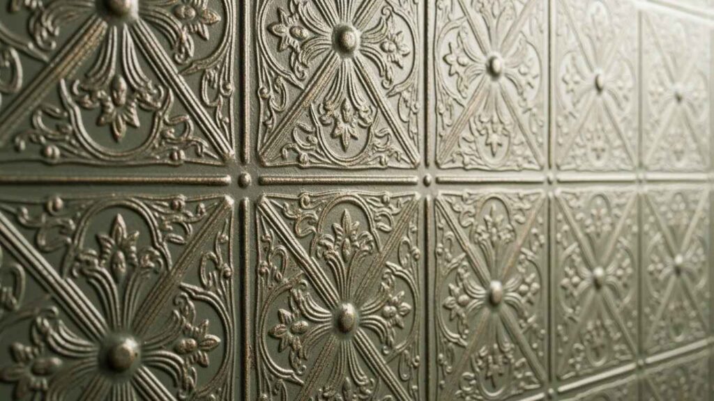 Pressed Tin with a Bohemian Twist