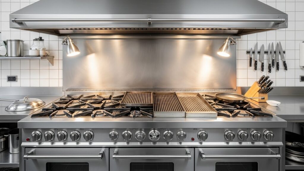 Professional-Grade Gas Ranges