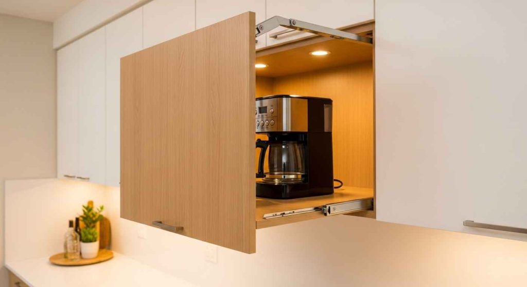 Pull-Down Appliance Garages